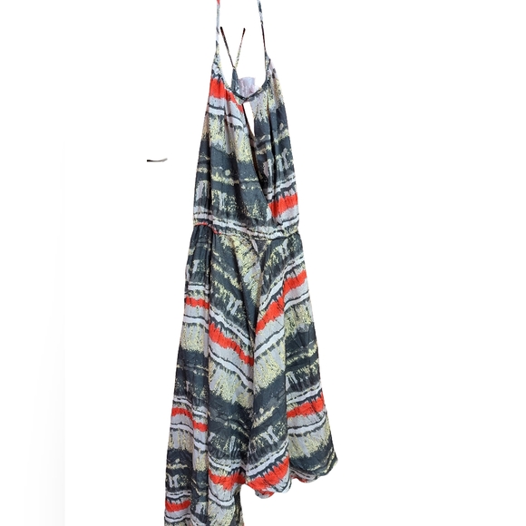 Asymmetrical Multicolor Dress - Picture 3 of 4